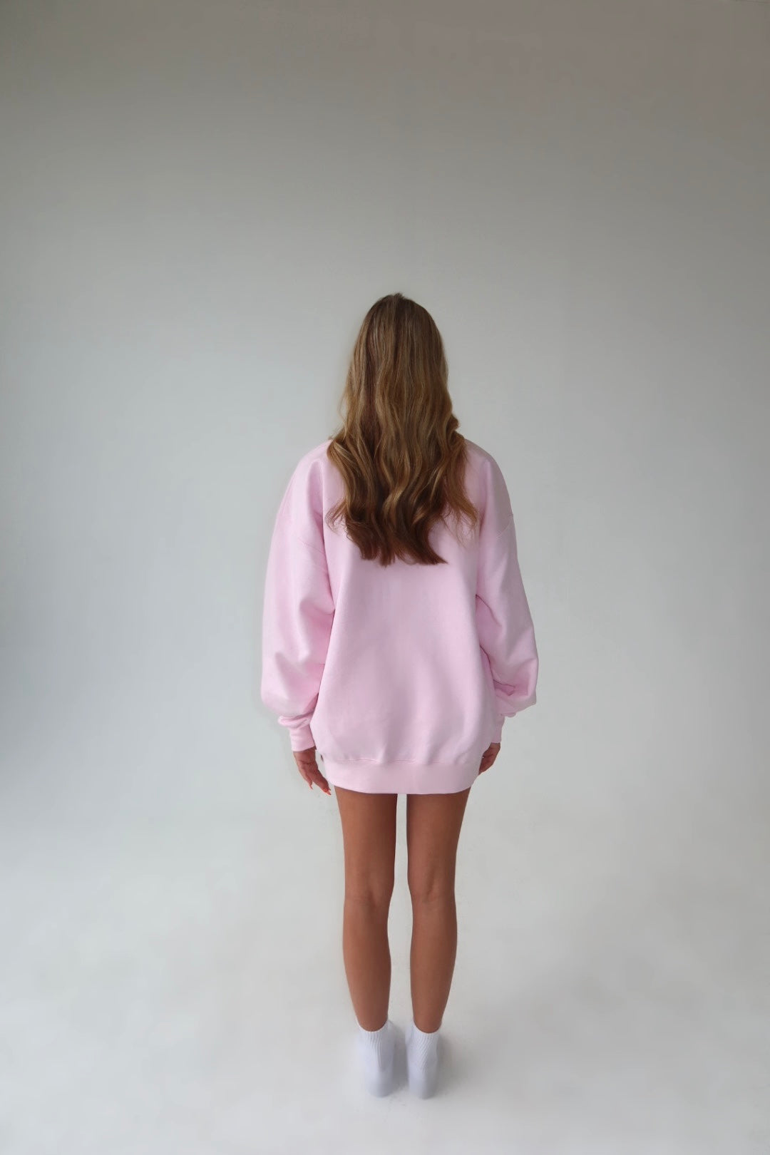 The OG Crew Bubble Gum Pink/White