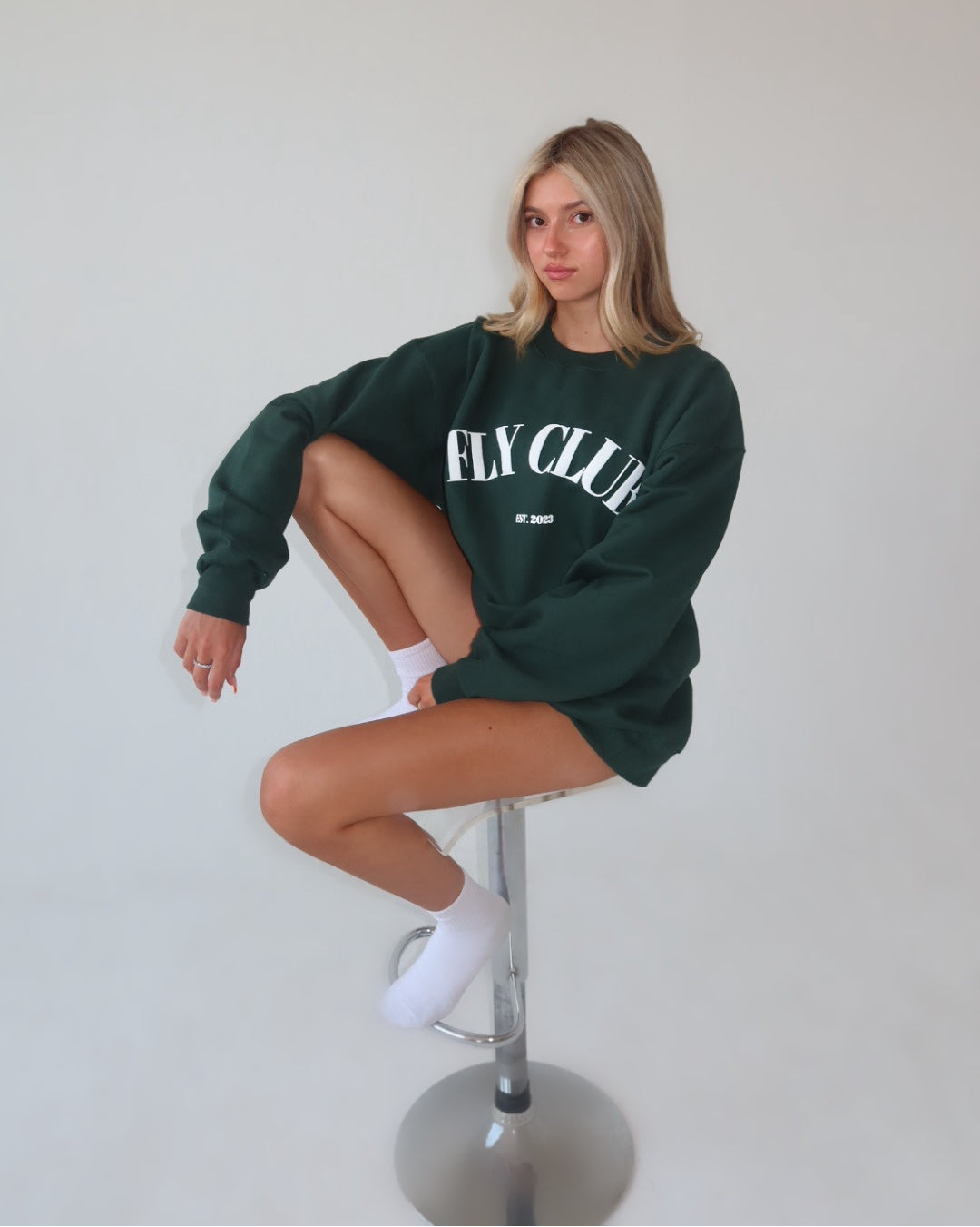 The OG Crew Forest Green/White