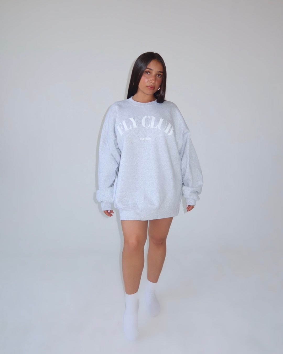 The OG Crew Varsity Grey/White