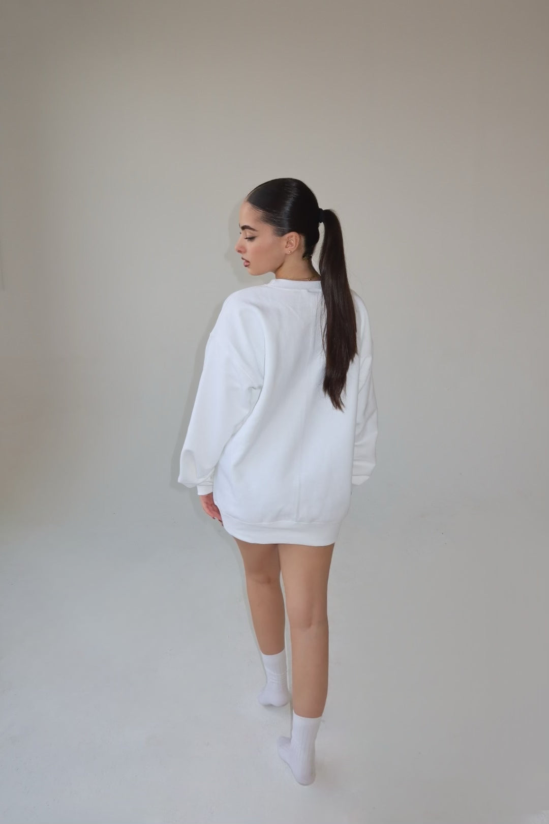 The OG Crew White/Carolina Blue