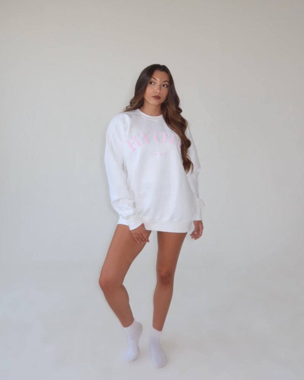 The OG Crew White/Pale Pink