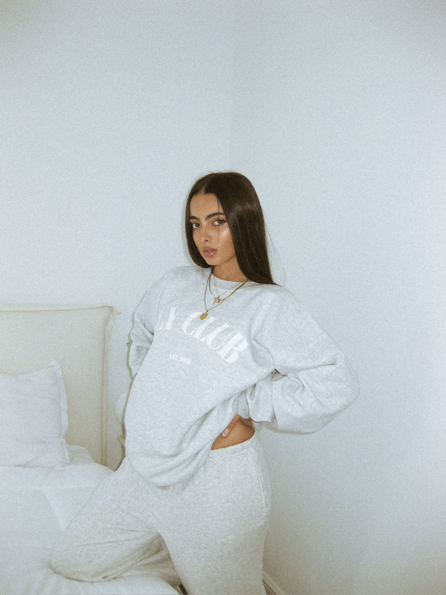 The OG Crew Varsity Grey/White